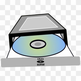 Dvd Clipart Transparent - Dvd Drive Clip Art, HD Png Download