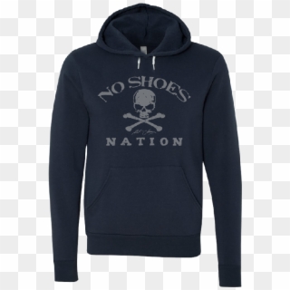 No Shoes Nation Navy Pullover Hoodie - Tommy Hilfiger Kapuzenpullover Damen, HD Png Download