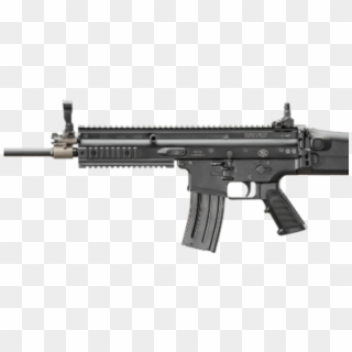 Drawn Rifle M16 - Fn Scar 16 Black, HD Png Download
