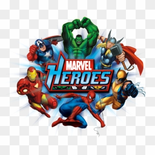 Marvel Heroes 008 - Marvel Heroes, HD Png Download