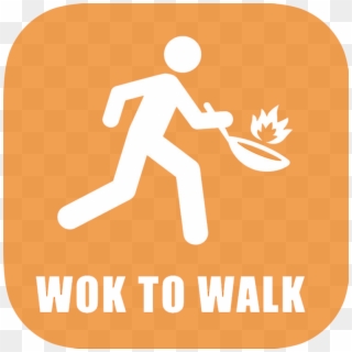 Wok To Walk - Wok To Walk Logo, HD Png Download