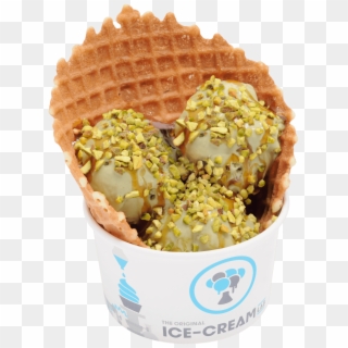 Pistachios - Ice Cream Lab Menu Dubai Pistachio, HD Png Download