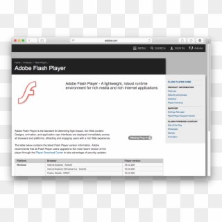 How To Remove Adobe Flash With Landesk Management Suite - Adobe Flash, HD Png Download