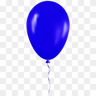 Blue Balloon Png Clip Art - Transparent Background Purple Balloon Clipart, Png Download