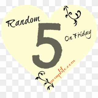 Random 5 On Friday - Heart, HD Png Download