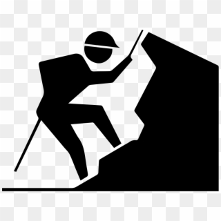 Rock Climbing Svg Png Icon Free Download - Rock Climbing Icon Png, Transparent Png
