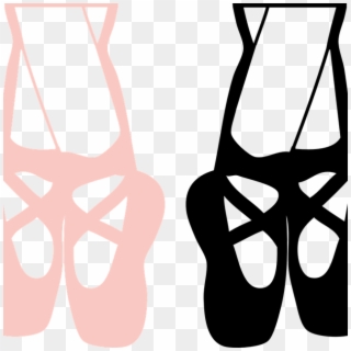 Dance Shoes Clipart Rose Clipart Hatenylo - Ballet Shoes Clipart Png, Transparent Png