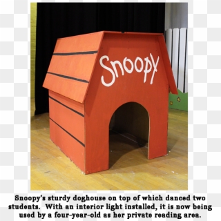 Snoopy Dog House Prop, HD Png Download
