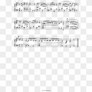 Jellybean Rag Sheet Music Composed By Martha Mier 2 - Sheet Music, HD Png Download