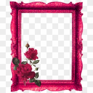 #mq #red #roses #frame #frames #border #borders - Picture Frame, HD Png Download
