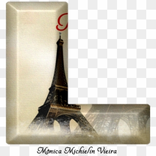 Alfabeto Torre Eiffel Paris Png - Steeple, Transparent Png
