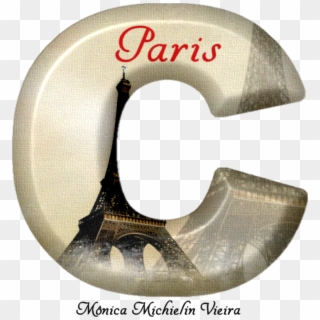 Alfabeto Torre Eiffel Paris Png - Poster, Transparent Png