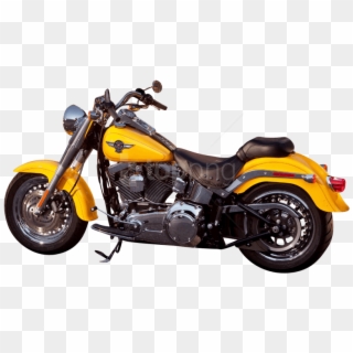 Harley Davidson Png - Yellow Harley Davidson Motorcycle, Transparent Png
