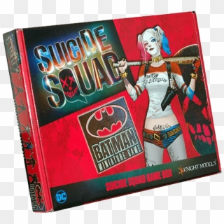 Batman Miniature Game Suicide Squad Game Box Box - Magazine, HD Png Download