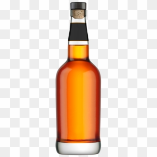 Bottle Of On A - Bottle Of Whiskey Png, Transparent Png
