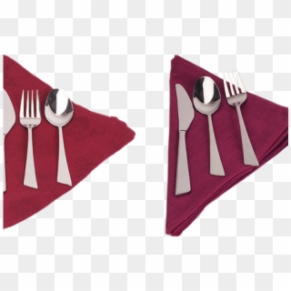 Ironman Clipart Ayon - Fork And Knife On Napkin Png, Transparent Png