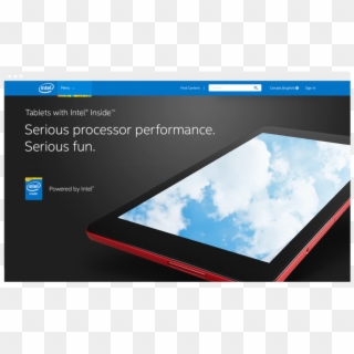 Desktop Intel Tablet, HD Png Download