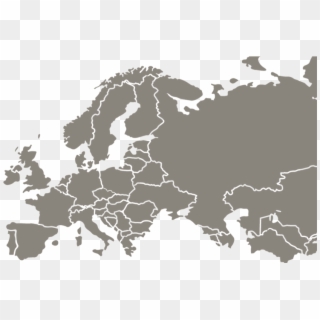 Europe And Cis Countries Map, HD Png Download