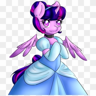 Fatcakes, Bipedal, Cinderella, Clothes, Crossover, - Twilight Sparkle As Cinderella, HD Png Download