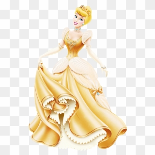 Disney Princess Cinderella Transparent - Disney Princess Gold Cinderella, HD Png Download