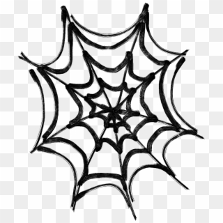 Spider Net Halloween Halloween2018 Horror Decoration - Spider Web, HD Png Download