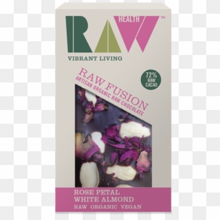 Chocolate Raw Fusion Petalos De Rosa Almendras 30gr - Health, HD Png Download