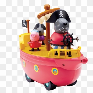 Barco Pirata Del Abuelo Dog - Danny Dog Peppa Pig Soft Toys, HD Png Download