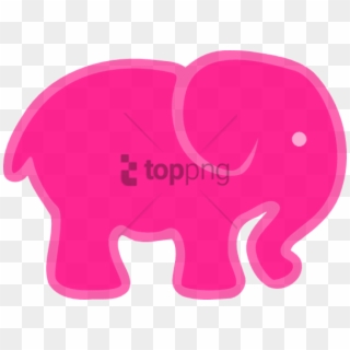 Free Png Pink Elephant Png Image With Transparent Background - Pink Elephant Clipart, Png Download