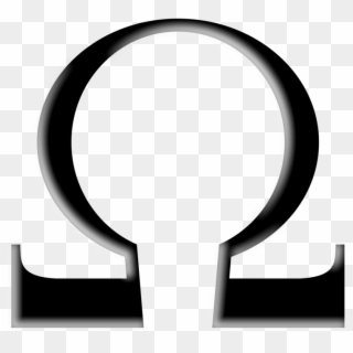Alpha And Omega Ohm Symbol Greek Alphabet - Omega Ohm, HD Png Download