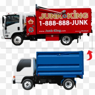 Junk King Truck Size - Junk Removal Truck, HD Png Download