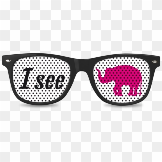 I See Pink Elephant - Crossed Tennis Rackets Png, Transparent Png