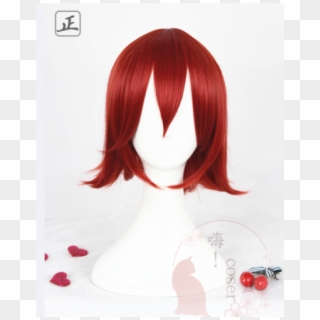 Macross Delta Kaname Buccaneer Cosplay Wig - Red Hair, HD Png Download
