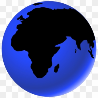 Earth Globe Africa Continent Png Image - Europe Middle East And Central Asia, Transparent Png