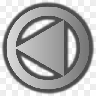 Play Grey Icon Triangle - Clip Art, HD Png Download