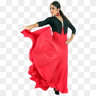 Vestido Flamenco Fl4019lc1 - Turn, HD Png Download