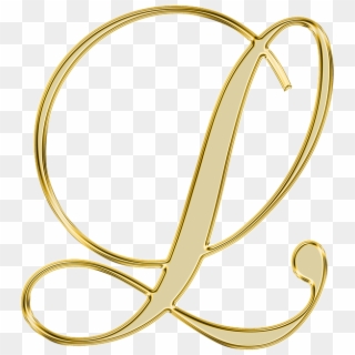 L Letter Png Free Download - Gold Letter L Transparent Background, Png Download