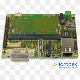 Cpu Toradex Iris Carrier Board - Electronic Component, HD Png Download