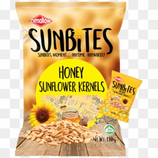 Sunbites Honey Sunflower Kernels - Whole Grain, HD Png Download