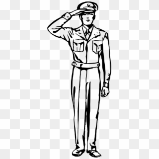 Buy Salute Line Art Military Wall Art American Flag Line Online in India   Etsy