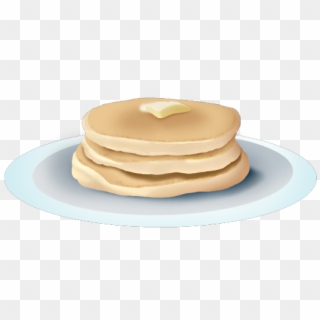 #breakfast #pancakes #plate #butter #mydrawing - Pannekoek, HD Png Download