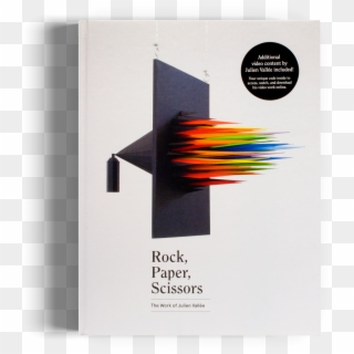 Rock Paper Scissors Gestalten Book Julien Vallee - Graphic Design, HD Png Download