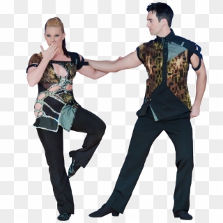 Couple - Salsa Spins, HD Png Download