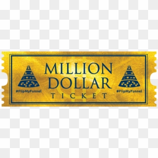 #flipmyfunnel Announces Million Dollar Ticket To Atlanta - Poster, HD Png Download