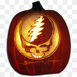 Cuddly Collectibles Grateful Dead Halloween Bean Deadie - Pumpkin Carving Grateful Dead, HD Png Download