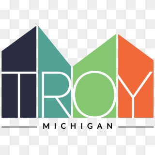 Silver - City Of Troy Michigan Logo, HD Png Download