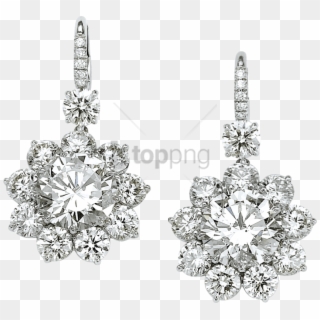 Free Png Diamond Earrings Png Png Image With Transparent - Earring Png, Png Download