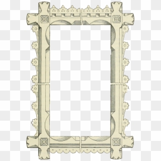 Frame, Old, Vintage, Portrait, Sepia, Picture, Photo - Architecture, HD Png Download