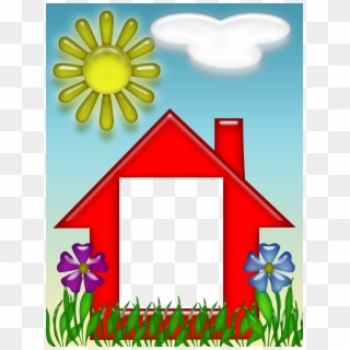 Casinha - Khung Hình Ngôi Nhà, HD Png Download