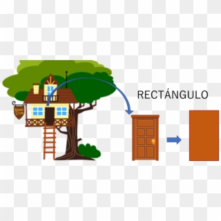 Rectángulo Figuras Geométricas - Cartoon, HD Png Download