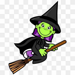 Witches Clipart Witch Nose - Cartoon, HD Png Download